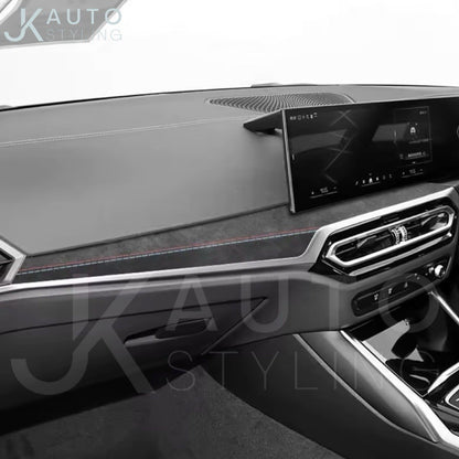 Alcantara Dashboard Trim Overlay For BMW 2 3 4 Series G42 G20 G28 G23 RHD