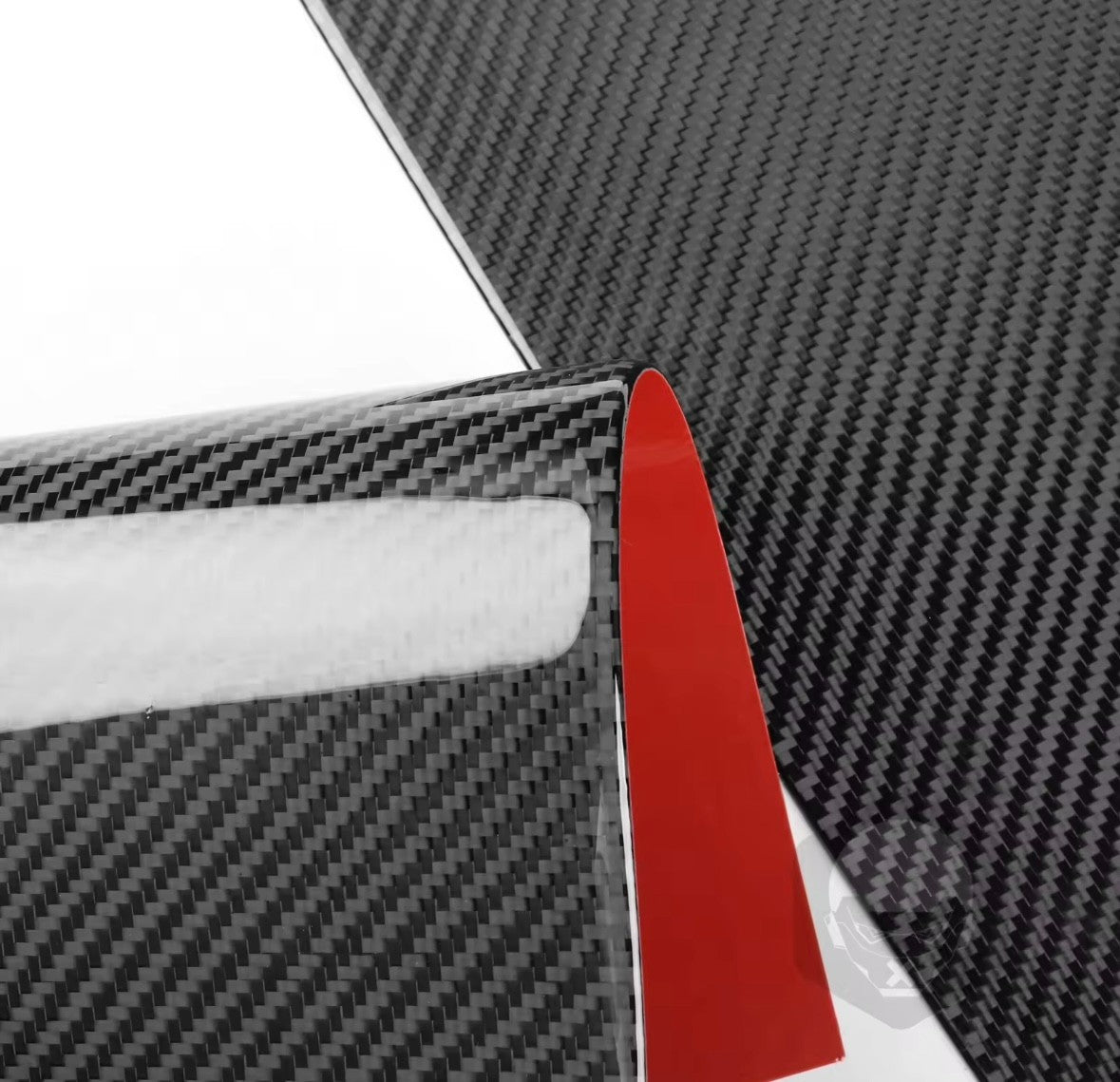 Carbon Fibre Central Air Con Outlet Vent Surrounds For Ford Focus MK3.5 2015-2018