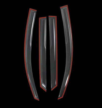 Hyundai Tucson 2015-2020 Wind Deflectors Smoke Tinted Full Set 4pcs