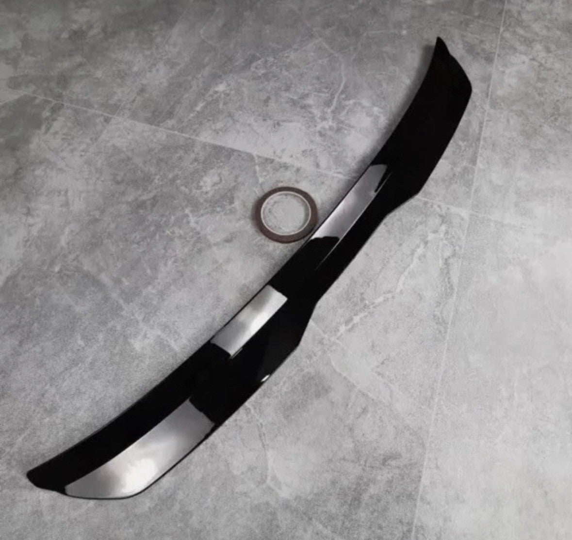 Gloss Black Spoiler Extension Lip For Ford Focus ST MK3 Estate
