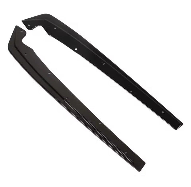 BMW 5 Series G30 G31 M Sport Gloss Black Rear Spats Rear Bumper Side Splitters