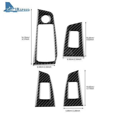 Carbon Fibre Door Window Button Surrounds For BMW 1 Series F40 2 Series F44 RHD