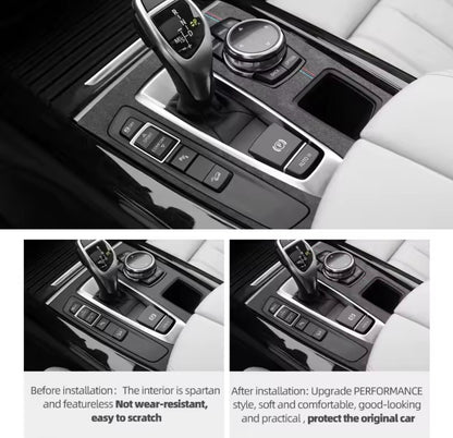 BMW X5 F15 X6 F16 2013-2017 Black Alcantara Gear Panel Surround Cover Automatic