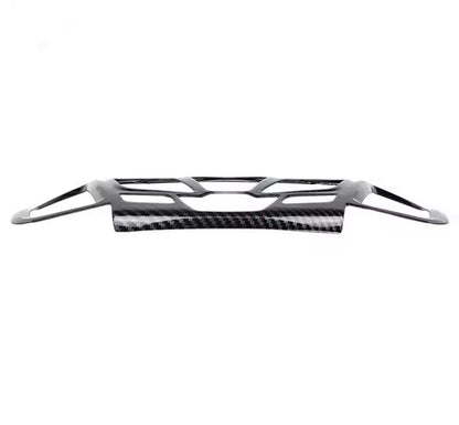 Carbon Fibre Interior Centre Dash Centre Console Trim With Holes For Ford Fiesta MK7