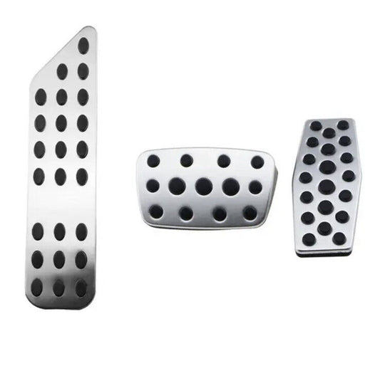 Metal Sport Pedal Covers For Vauxhall Astra J Insignia Mokka Automatic Foot Rest