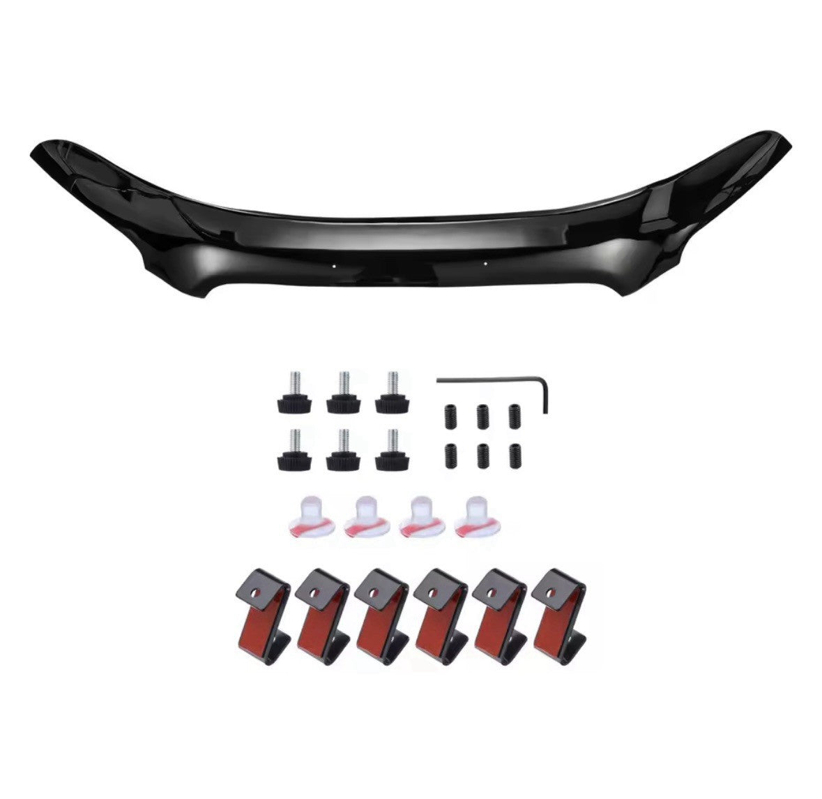 FORD TRANSIT MK8 2014-2020 BONNET WIND DEFLECTOR STONE PROTECTOR GUARD BRA