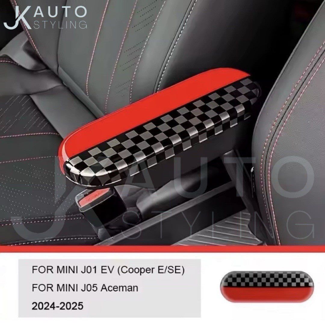 Mini Cooper J01 EV J05 Aceman 2024 2025 JCW Style Central Armrest Cover Trim