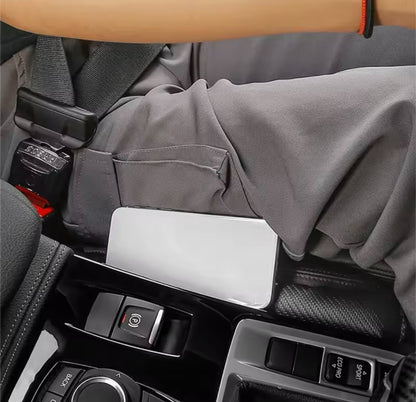 2pcs Insignia Seat Gap Filler Pads PU Leather Carbon For Vauxhall Insignia A B