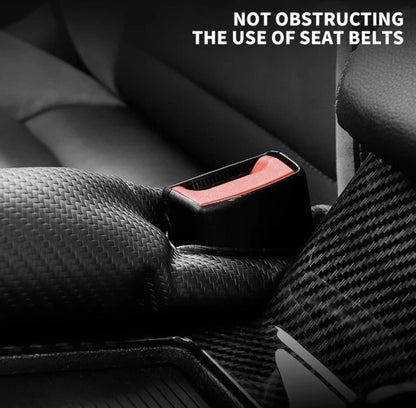 2pcs Insignia Seat Gap Filler Pads PU Leather Carbon For Vauxhall Insignia A B
