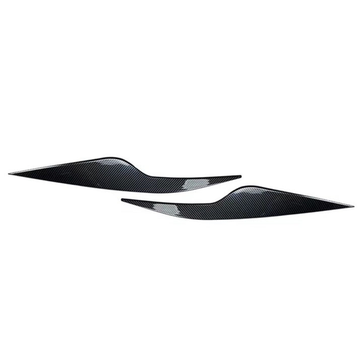 Car Headlight Eyelids & Eyebrows | Gloss Black & Carbon Fibre Finishes ...