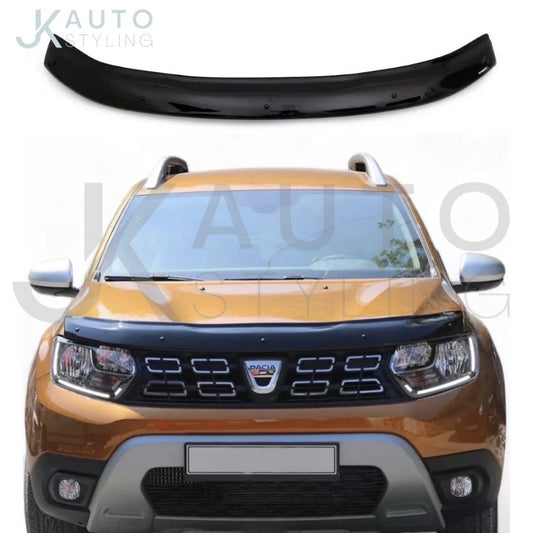 DACIA DUSTER 2018-2022 BONNET WIND DEFLECTOR PROTECTOR GUARD BRA