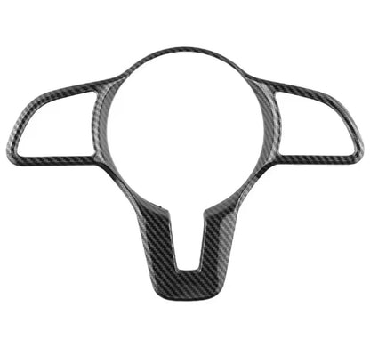 Mercedes A B C E Class CLA GLA GLC GLE 2019-2022 Carbon Fibr Steering Wheel Trim