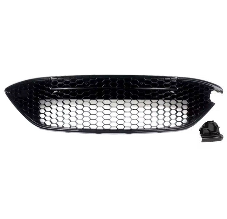 Gloss Black Honeycomb Front Grille For Ford Focus ST MK3.5 2015-2018
