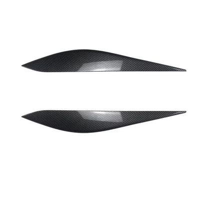 Carbon Fibre Effect Headlight Eyelid Eyebrows For Ford Fiesta MK8 2017-2020
