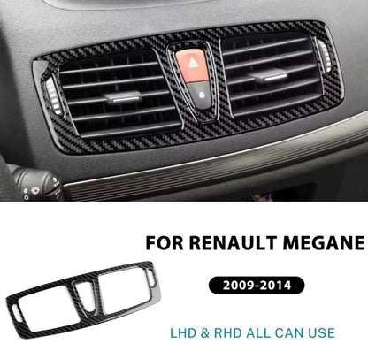 Renault Megane RS Fluence 2009-2014 Carbon Fibre Central Air Con Panel Trim