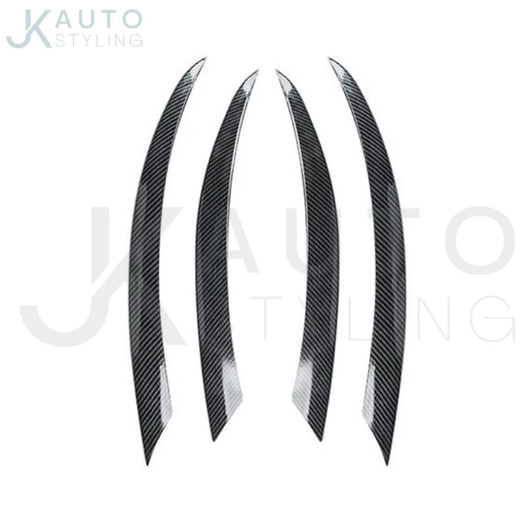 Carbon Fibre Front Bumper Side Vent Blades For Mercedes Benz C Class W205 C205
