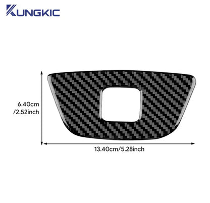Seat Ibiza 6j 2009-2014 Carbon Fibre Steering Wheel Badge Surround Trim