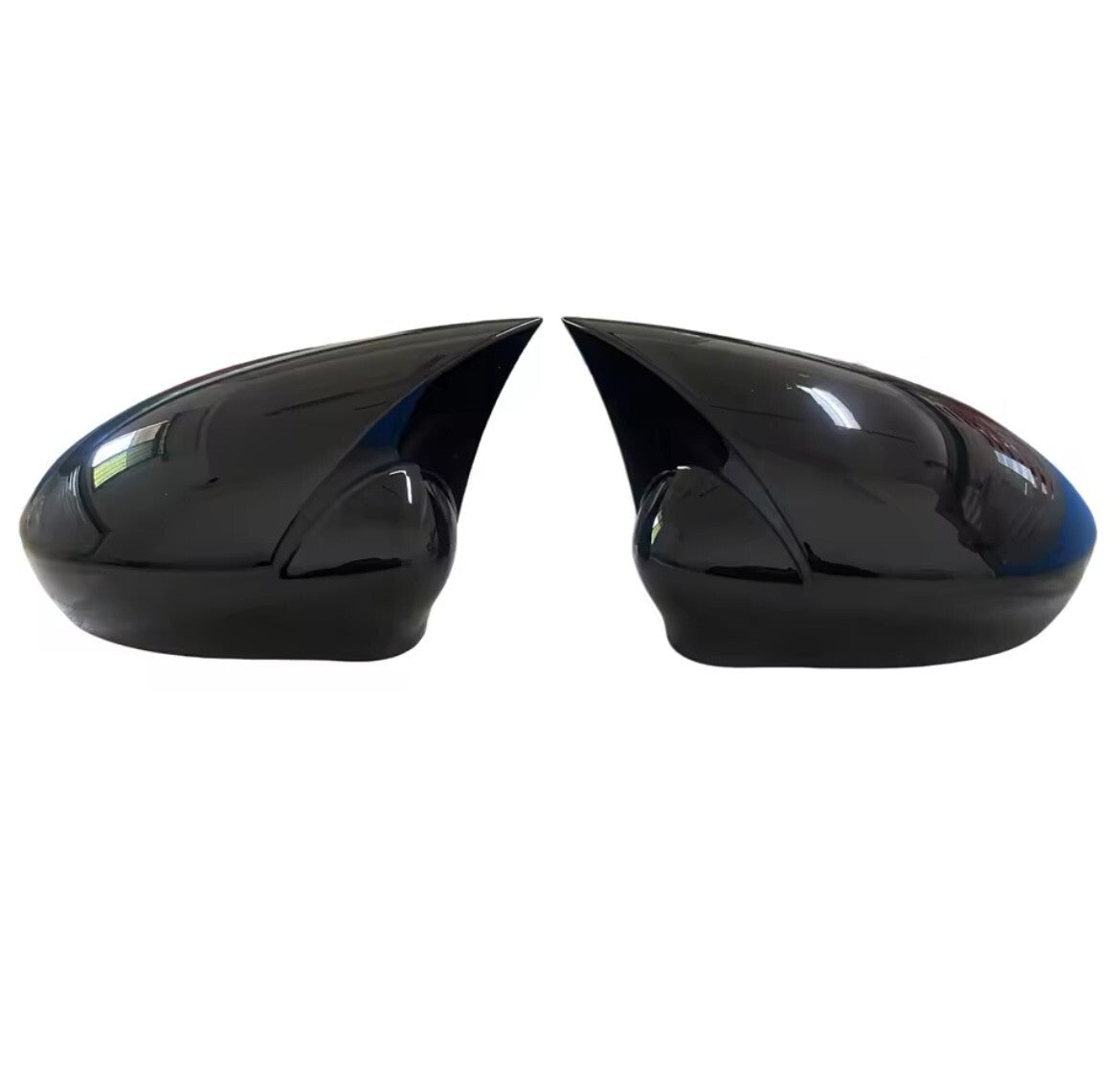 Fiat 500 Punto Abarth Gloss Black M Style Sport Wing Mirror Caps Covers