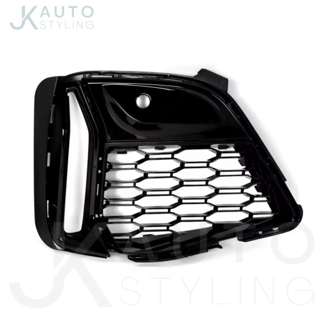 BMW 3 Series G20 G21 G28 2019-2022 Gloss Black Front Bumper Side Vent Trims