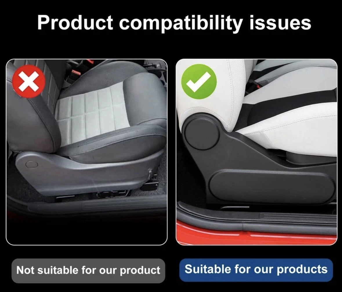 Fiat 500 2008-2024 Abarth 595 695 2012-2024 Seat Adjustment Panel Trim