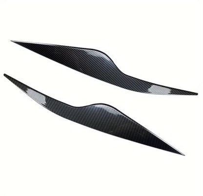 Ford Focus MK2 MK2.5 2008-2011 Carbon Fibre Effect Headlight Eyelid Eyebrows