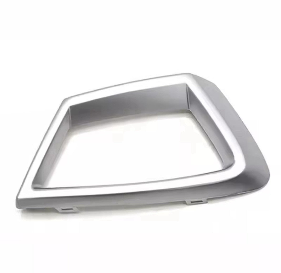 Ford Fiesta MK7 2008-2012 Silver Lower Central Grille Frame Trims 2pcs