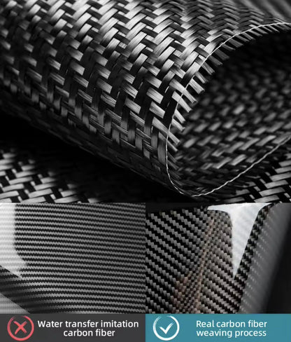 Renault Clio 2020-2025 Carbon Fibre A-Pillar Window Trim Strips 2pcs