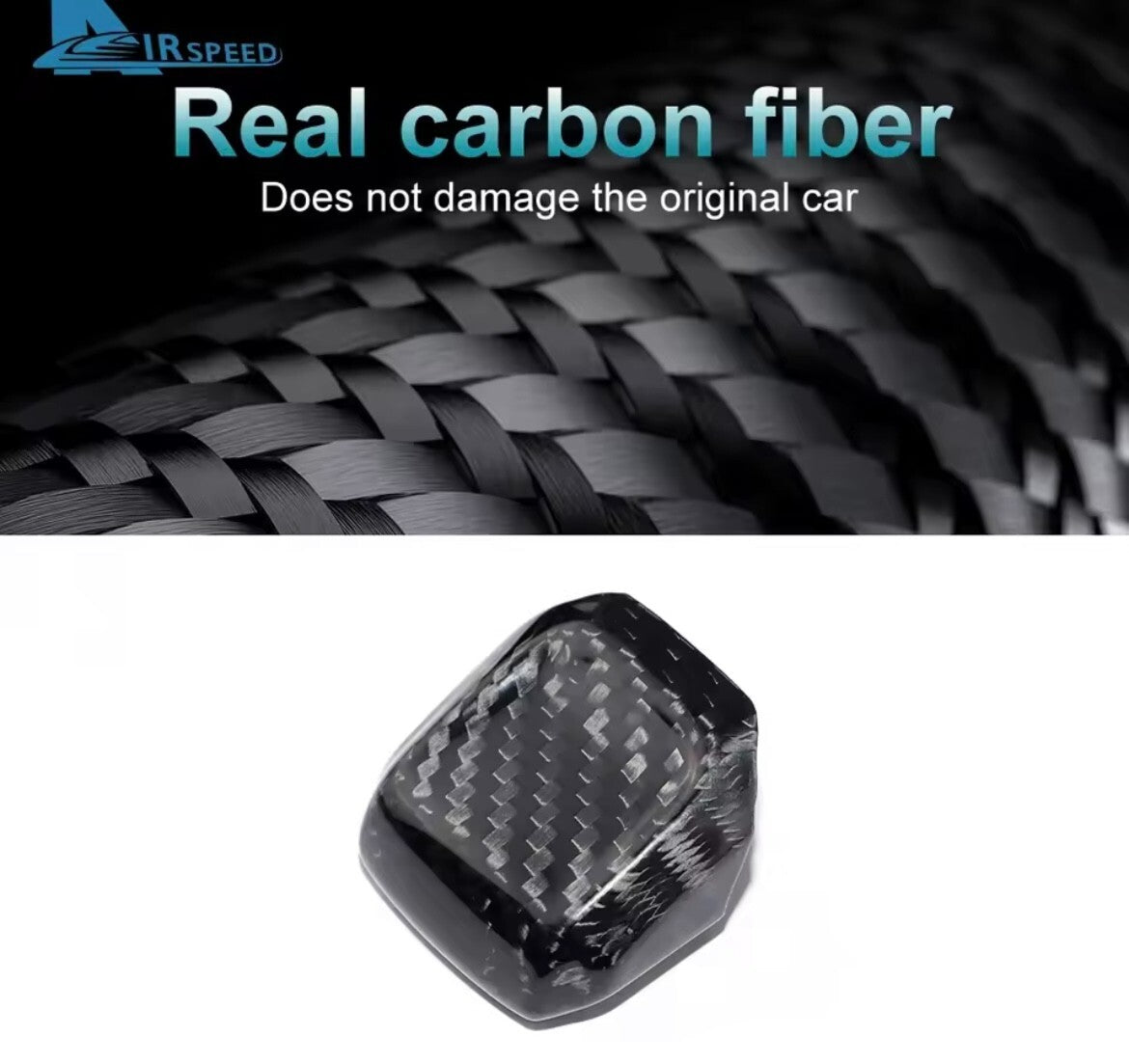 Seat Leon Cupra Leon Formentor 2020-2025 Carbon Fibre Gear Knob Trim Cover