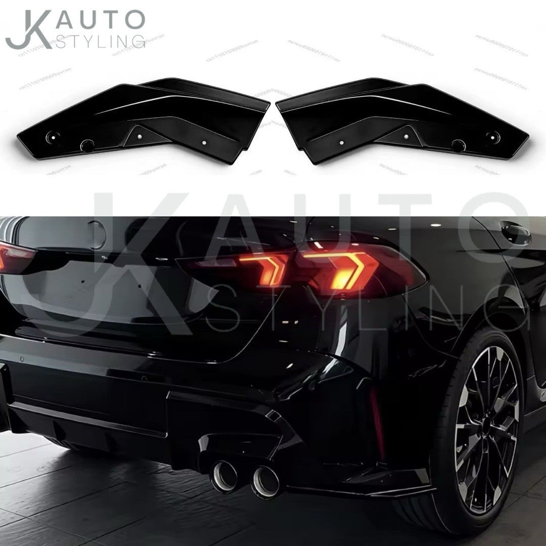 Gloss Black Rear Spats Side Splitters For BMW 1 Series F70 M Sport M135i 2025+