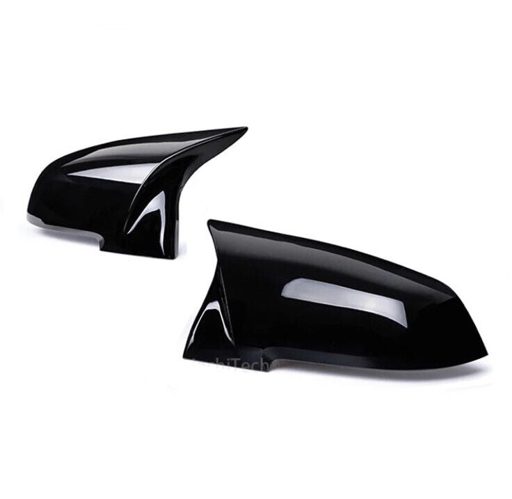 Gloss Black Side Mirror Cover Caps For Range Rover Evoque 2014-2018 – Left & Right Set