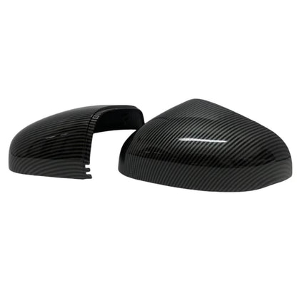 Ford Fiesta MK8 2017-2022 Carbon Fibre Wing Mirror Caps Side Mirror Covers Pair
