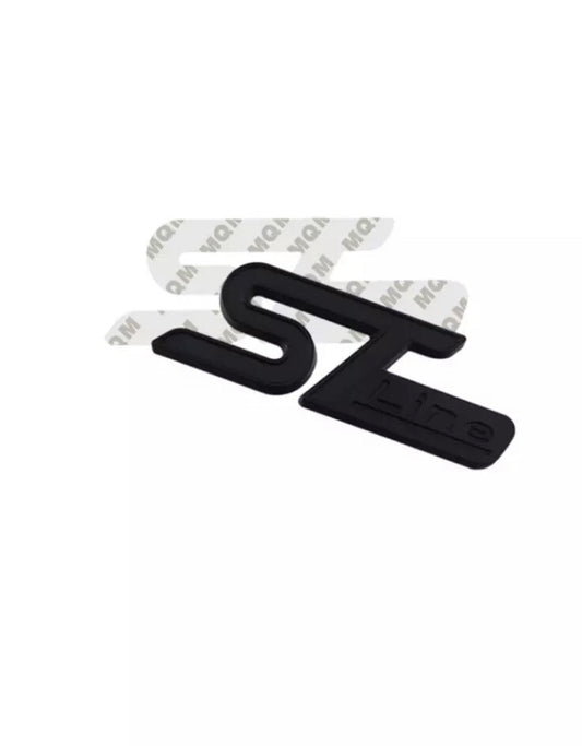 Ford Fiesta Focus Mondeo Ecosport Kuga All Black ST Line Tailgate Boot Badge