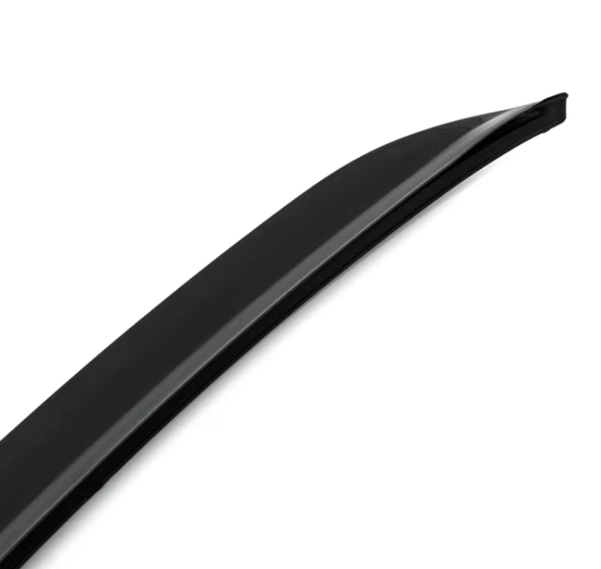 Gloss Black Spoiler Extension Lip For Mercedes A Class W176 2013-2018