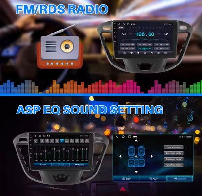 Ford Transit Custom 2012-2021 Screen Upgrade 9 Inch Touchscreen CarPlay Android Auto