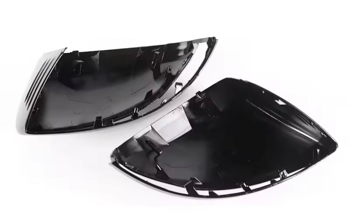 Mercedes C E S Class GLC W205 W213 C238 W222 C217 A217 W253 Gloss Black Mirror Caps Replacements RHD