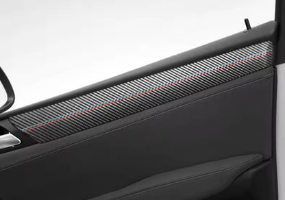 BMW X3 F25 X4 F26 2011-2021 Carbon Fibre Interior Door Card Panel Trim Cover Set