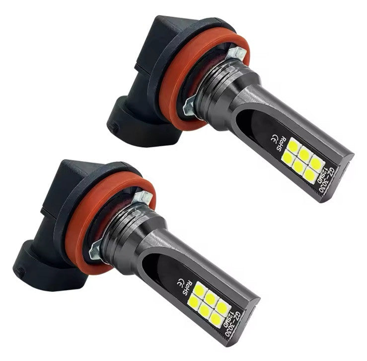 HB4 LED Car Bulbs 9006 8000K Bright Universal 12000lm High Low Beam Foglight