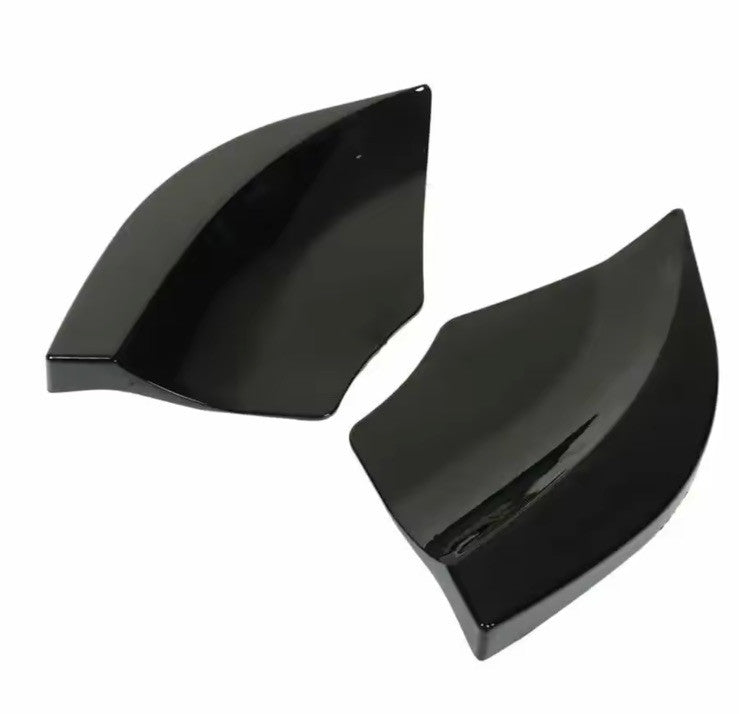 Mercedes A Class W176 AMG Line Rear Spats Rear Bumper Side Splitters Gloss Black