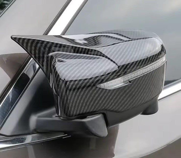Nissan Qashqai X-Trail Juke Carbon Fibre M Style Sport Wing Mirror Caps Covers
