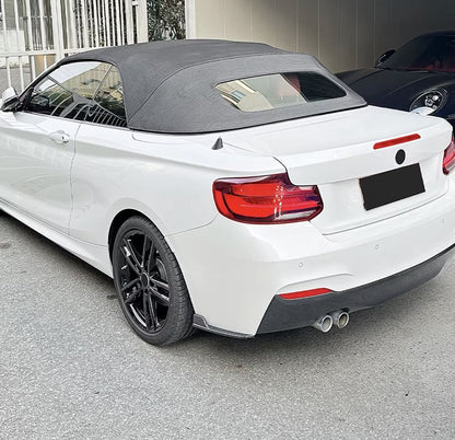BMW 2 Series M Sport 2015-2019 Carbon Fibre Rear Spats Bumper Side Splitters