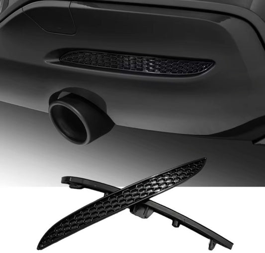 BMW 1 Series F20 F21 LCI M Sport Gloss Black Honeycomb Rear Reflector Inserts