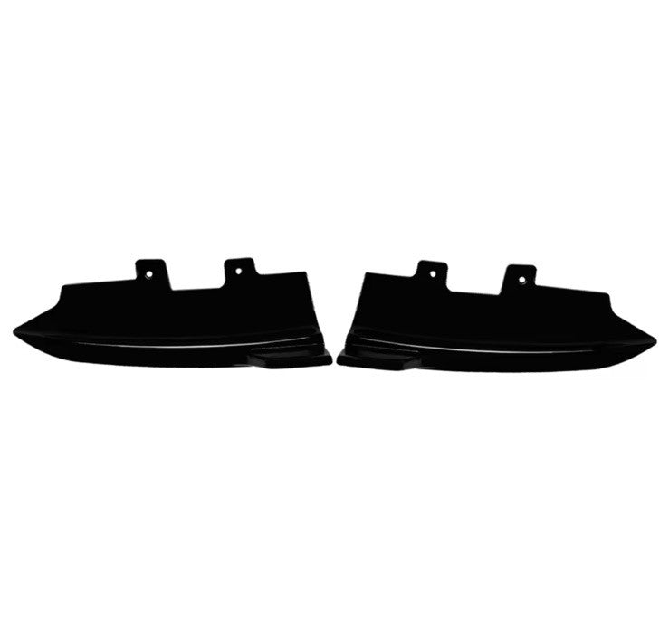 BMW 2 Series M Sport 2015-2019 Rear Spats Rear Bumper Side Splitters Gloss Black