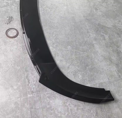 Seat Leon MK2 MK2.5 FR Cupra 2010-2012 Front Splitter Gloss Black Bumper Lip