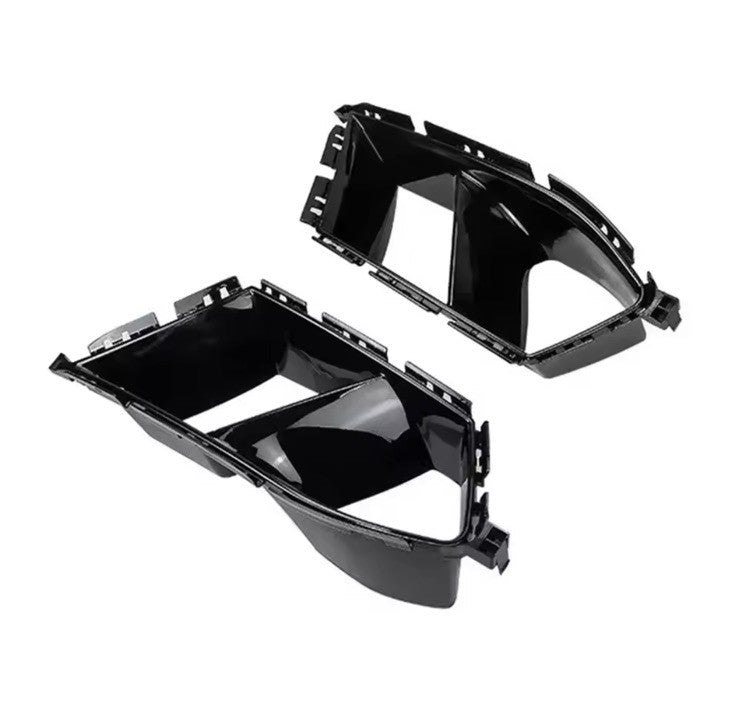 BMW M3 M4 G80 G81 G82 G83 2021-2025 Gloss Black Front Bumper Air Intake Trim