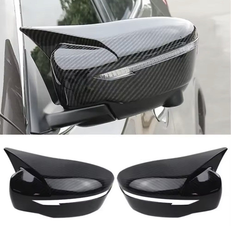 Nissan Qashqai X-Trail Juke Carbon Fibre M Style Sport Wing Mirror Caps Covers