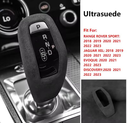 Range Rover Sport Evoque Jaguar XEL 2018-2023 Suede Gear Knob Cover Automatic