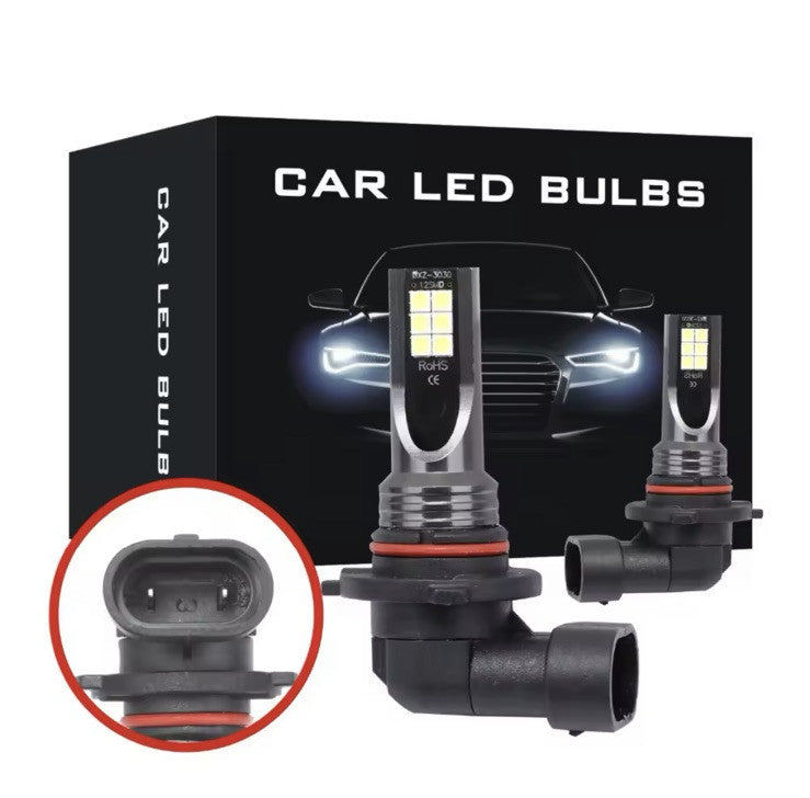 HB4 LED Car Bulbs 9006 8000K Bright Universal 12000lm High Low Beam Foglight