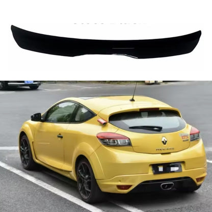 Renault Megane 4 GT Sport 2016-2022 Gloss Black Spoiler Extension Rear Wing Lip