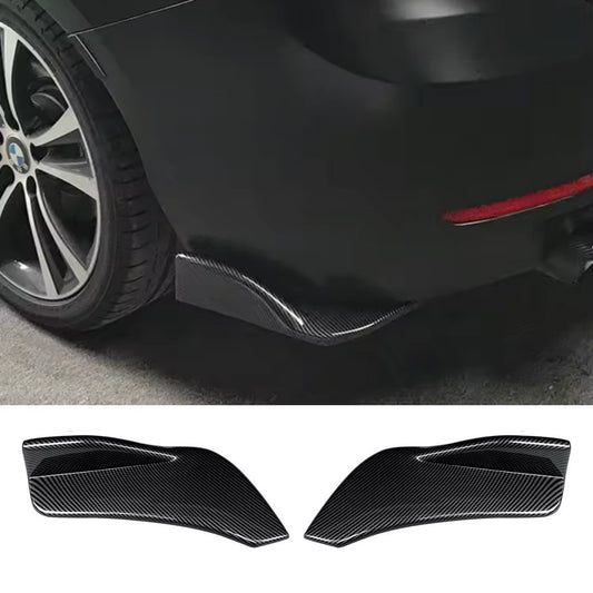 BMW 2 Series F22 F23 Standard 2015-2019 Carbon Fibre Rear Spats Bumper Splitters