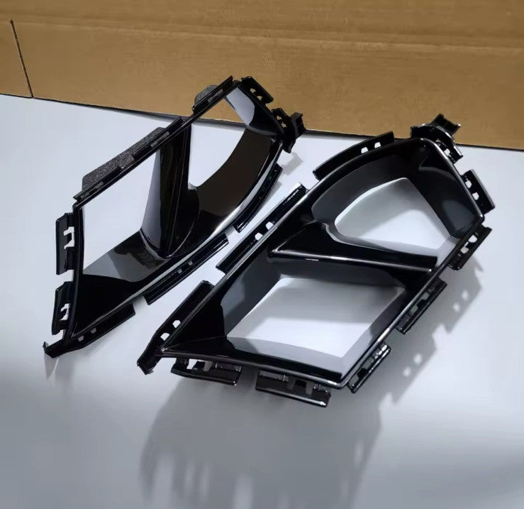 BMW M3 M4 G80 G81 G82 G83 2021-2025 Gloss Black Front Bumper Air Intake Trim